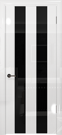 Арт Деко Vatikan Premium Глянец Амалия-2 белый глянец триплекс черный