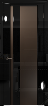 Арт Деко Vatikan Premium Глянец Спациа-5  черный глянец триплекс мокко