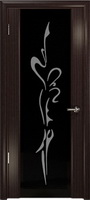 Арт Деко Стайл Спация-3 эвкалипт триплекс черный с рисунком "Балерина"