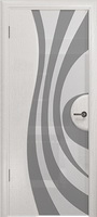 Арт Деко Стайл Ветра-1 ясень белый триплекс кипельно белый с рисунком