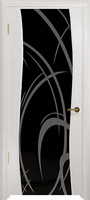 Арт Деко Стайл Вэла беленый дуб триплекс черный с рисунком