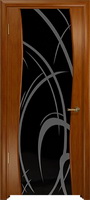 Арт Деко Стайл Вэла анегри темный триплекс черный с рисунком