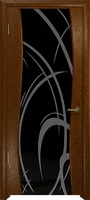 Арт Деко Стайл Вэла терра триплекс черный с рисунком
